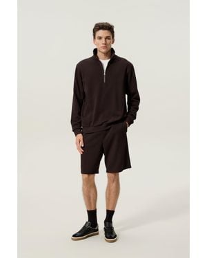 LILYSILK Herren Silkerry Seiden Shorts, Atmungsaktiv & Kühlend Im Loose Fit - Schwarz