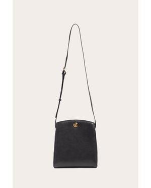 Liffner Pushlock Crossbody Bag - White