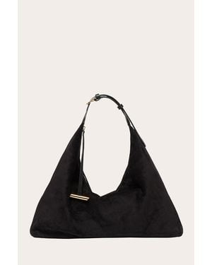 Liffner Pillow Hobo Suede - Black