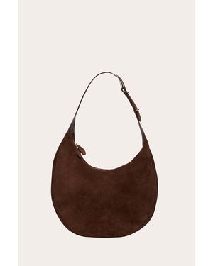 Liffner Moon Hobo Dark Suede - Brown