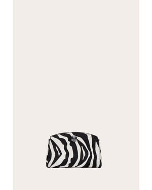 Liffner Pushlock Clutch Zebra - Black