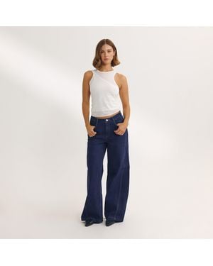 Lounge Mehrlagiges Tanktop - Blau