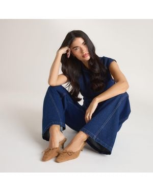 Lounge Annabelle Kitten Heels - Blue