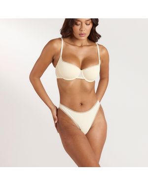 Lounge Comfort Balconette Bra - Brown
