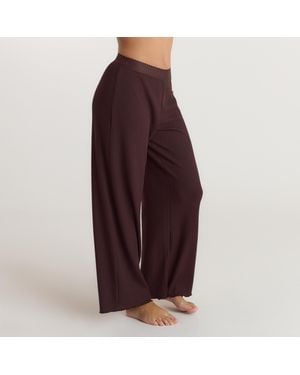 Lounge Soft Waffle Pyjama Bottoms - Red