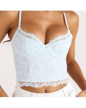 Lounge Cami-Top Mit Bügeln - Weiß