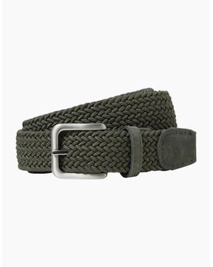 Jack & Jones Spring Woven Belt - Green
