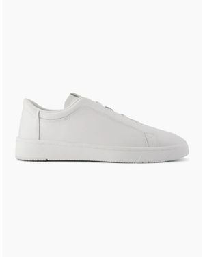 TOMS Trvl Lite Miles Slip On Leather Trainer - White