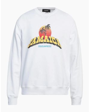 DSquared² Jamaica Design Sweatshirt - White