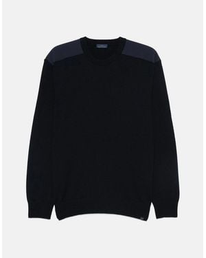 Paul & Shark Technical Wool Typhoon Jumper - Blue