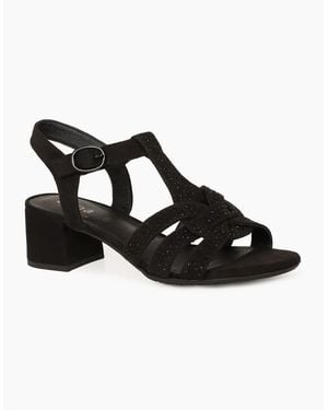 Softline Georgia Sandals - Black