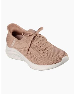 Skechers Ultra Flex 3.0 Best Time Trainers - Natural