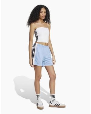 adidas Originals Adicolor 3-Stripes Tube Top - White