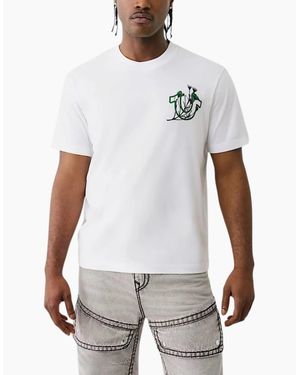 TRUE RELIGION 109301 T Shirts - White
