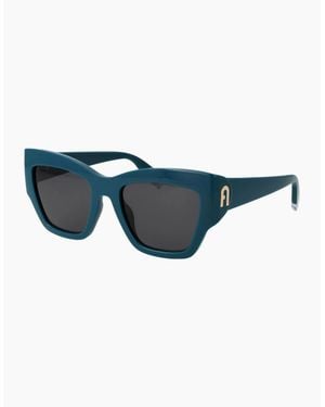 Furla Sunglasses Sfu891 08Ue 54 - Blue
