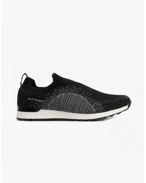 Hush Puppies Ennis Slip-On Trainers - Black
