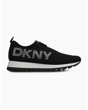 DKNY Addison Slip On Trainers - Black