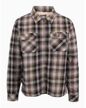Trespass Danehill Sherpa Lined Shirt - Grey