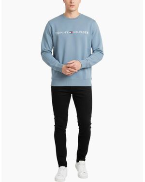 Tommy Hilfiger Sweatshirt Terry Cotton Jumper - Green