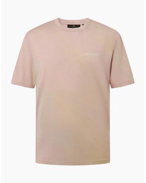 Belstaff Border T-Shirt A1-26 Dusk - Natural