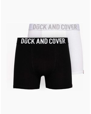 Duck and Cover Duck And Cover Salton Boxers 2Pk - Black