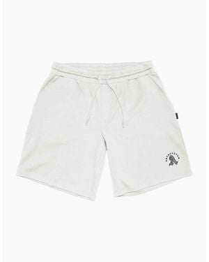 Aquascutum Fleece Jogger Shorts - White