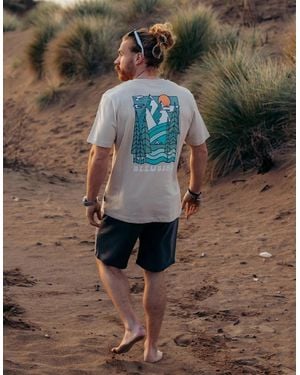 Bleubird Trailhead Tee Short Sleeve T-Shirt - Natural