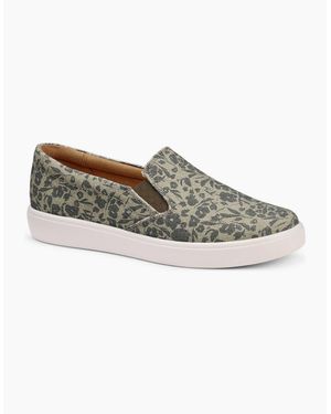 Hotter Tara Canvas Shoes - Grey