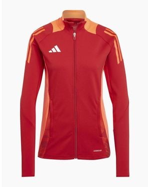 adidas Ladies Tiro 24 Raglan Track Jacket - Red