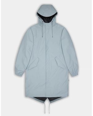 Rains Fishtail Parka - Blue