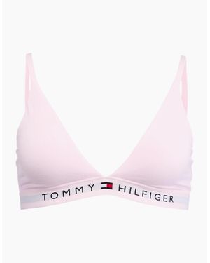 Tommy Hilfiger Th Original Unlined Triangle Bra, Light - Pink