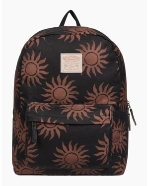 Billabong School Out 20L Canvas Backpack - Black