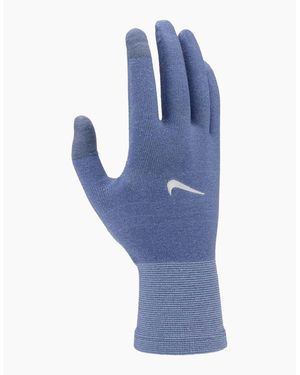 Nike Lightweight Knitted Running Gloves - Blue