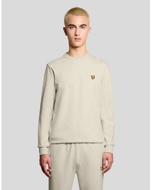 Lyle & Scott Sports Lightweight Sweatshirt - Natural
