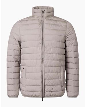 Aquascutum Active 100Gr Mock Neck Jacket - Grey