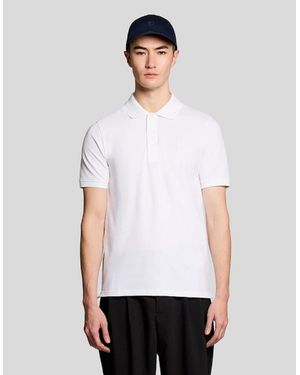 Lyle & Scott Superfine Cotton Polo Shirt - White
