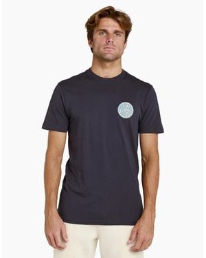 Rip Curl Rip Curl Streamline Palmy Graphic Short Sleeve T-Shirt - Blue