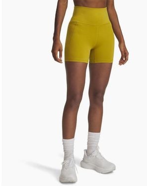 Under Armour Meridian Middy Compression Shorts - Yellow