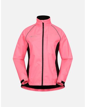Mountain Warehouse Ladies Adrenaline Ii Iso-Viz Waterproof Jacket - Pink
