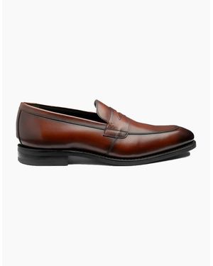 Loake Lynch Shoe Scotch Patina - Brown