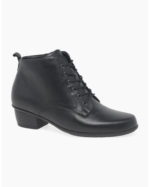 Waldläufer Hally Ankle Boots - Black