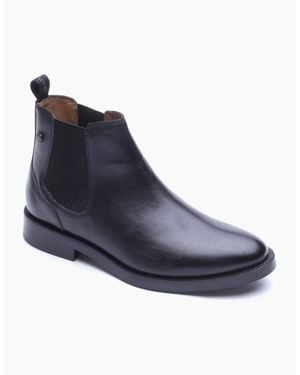 Base London London Enzo Leather Boots - Blue