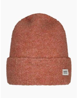 Barts Altei High Turn Up Knittted Beanie - Brown