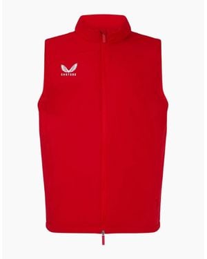 Castore Padded True Gilet - Red