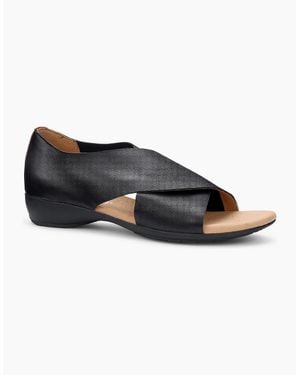 Hotter Seren Wide Fit Sandals - Black