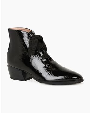 Hispanitas Verona Lace Up Ankle Boots - Black
