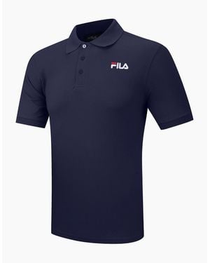 Fila Otis Graphic Polo Shirt - Blue