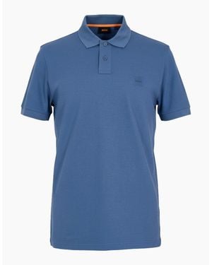 BOSS Passenger Short Sleeve Polo Shirt - Blue