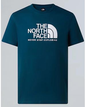 The North Face M New Peak Ss T-Shirt - Blue