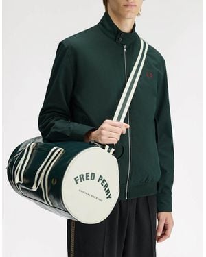 Fred Perry Grassroots Barrel Bag - Green